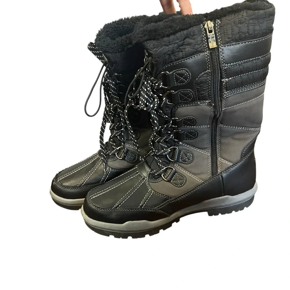 3M Aquatherm Black/Grey Thinsulate Boots - Picture 4 of 9